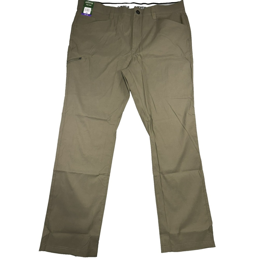 Orvis Trek Pant Mens 40x34‎ Stretch Comfort Water Repellent Hiking Outdoors
